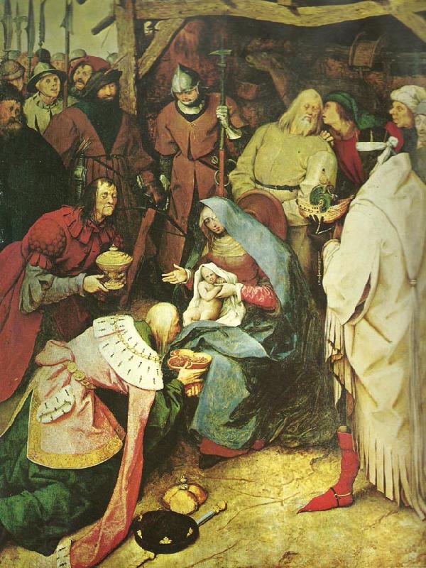 Pieter Bruegel konungarnas tillbedjan oil painting picture